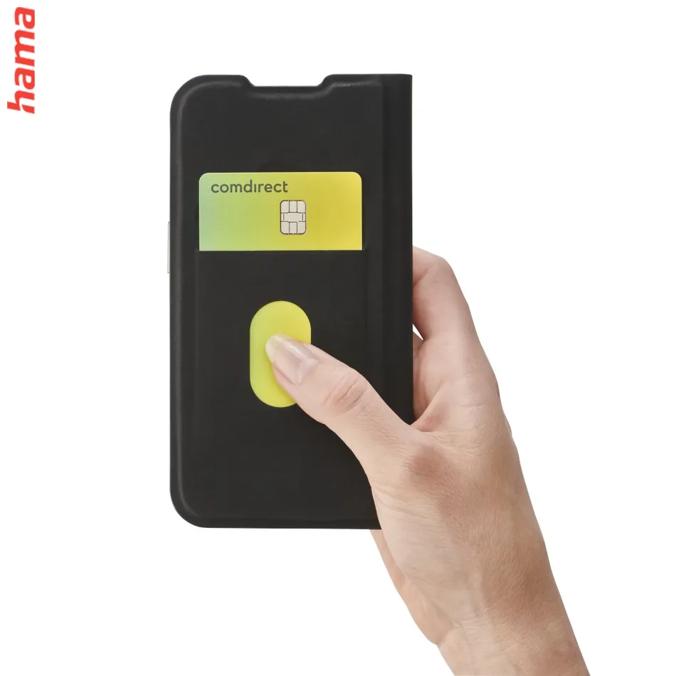 Hama Eco Premium, puzdro-knižka pre Samsung Galaxy S25+, umelá koža, 20% recyklovaných materiálov