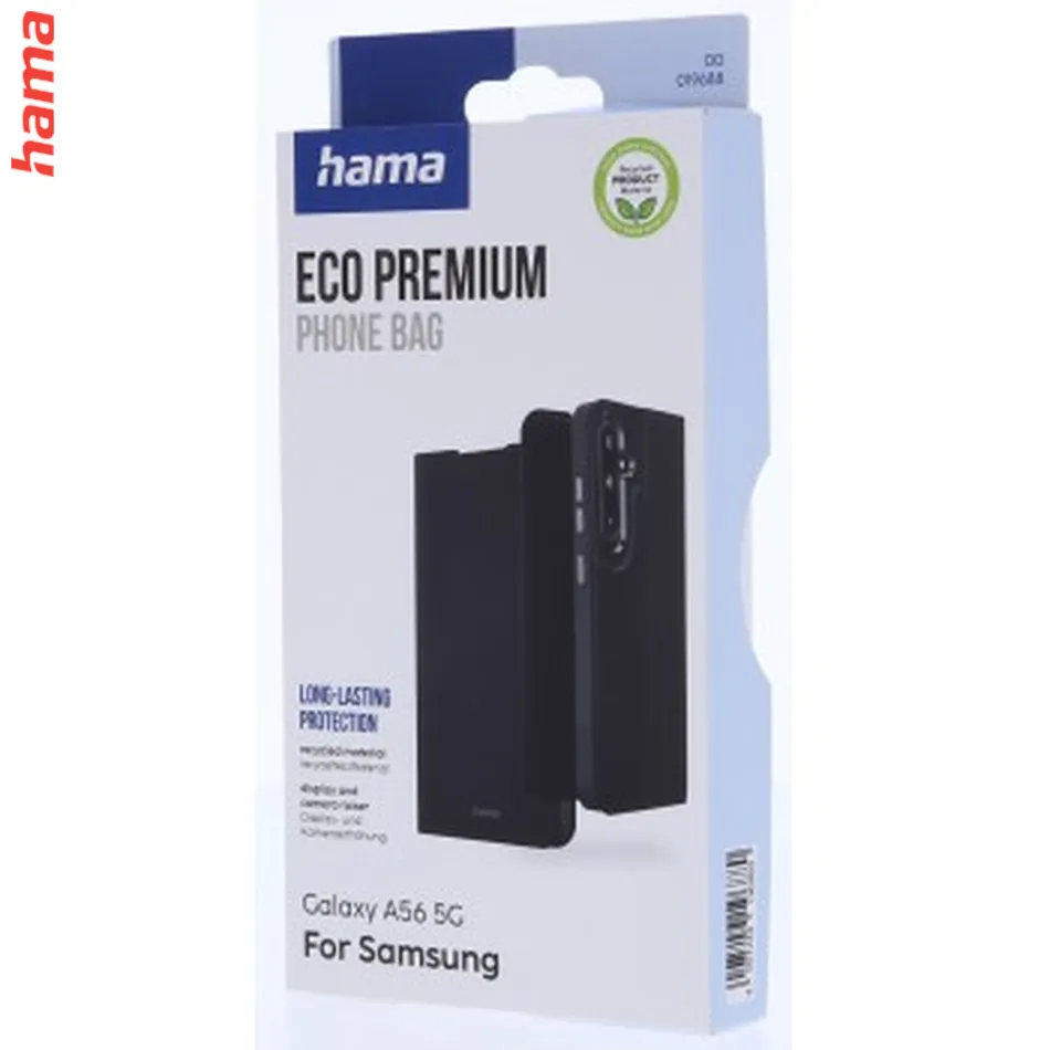 Hama Eco Premium, puzdro-knižka pre Samsung Galaxy A56 5G, umelá koža, 20% recyklovaných materiálov