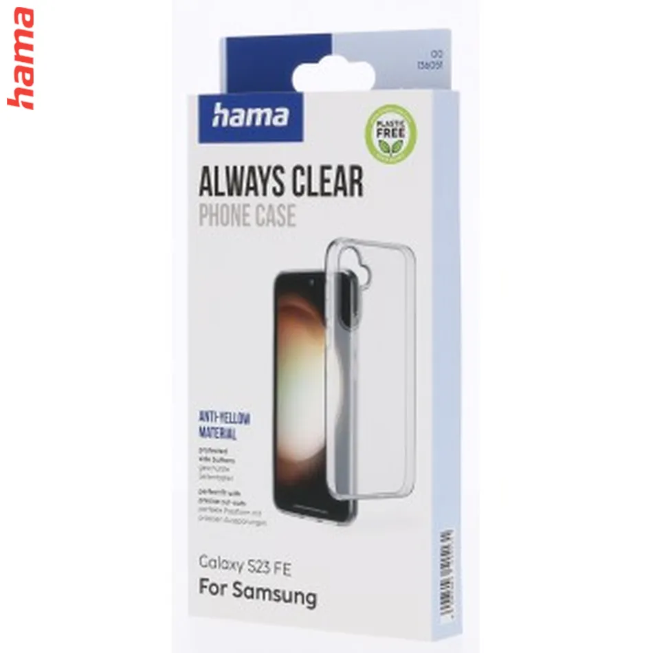 Hama Always Clear, kryt pre Samsung Galaxy S23 FE, vždy priehľadný, nezažltne