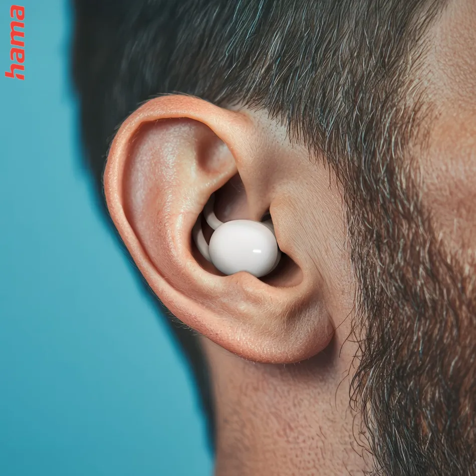 Hama Bluetooth slúchadlá Action One, kôstky, čierne