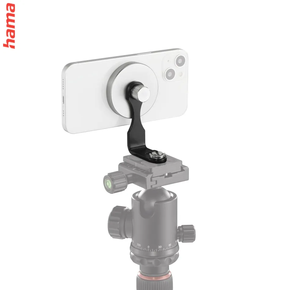 Hama Puck, magnetický držiak mobilu, pripevnenie na statívový závit 1/4