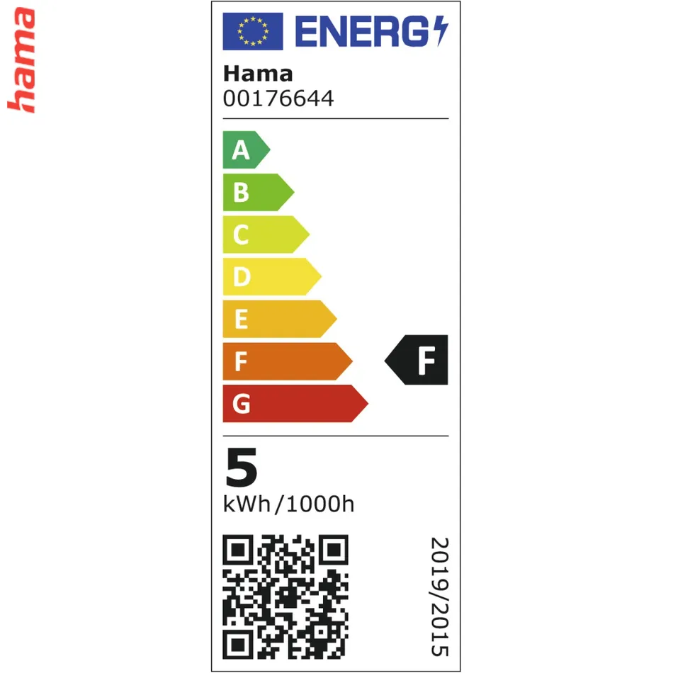 Hama SMART WiFi LED žiarovka, Matter, E27, G95 Filament, guľa, RGBW, stmievateľná, appka