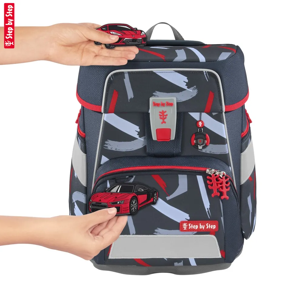 Školská aktovka Step by Step SPACE, Pretty Unicorn - 5-dielny set, AGR certifikát