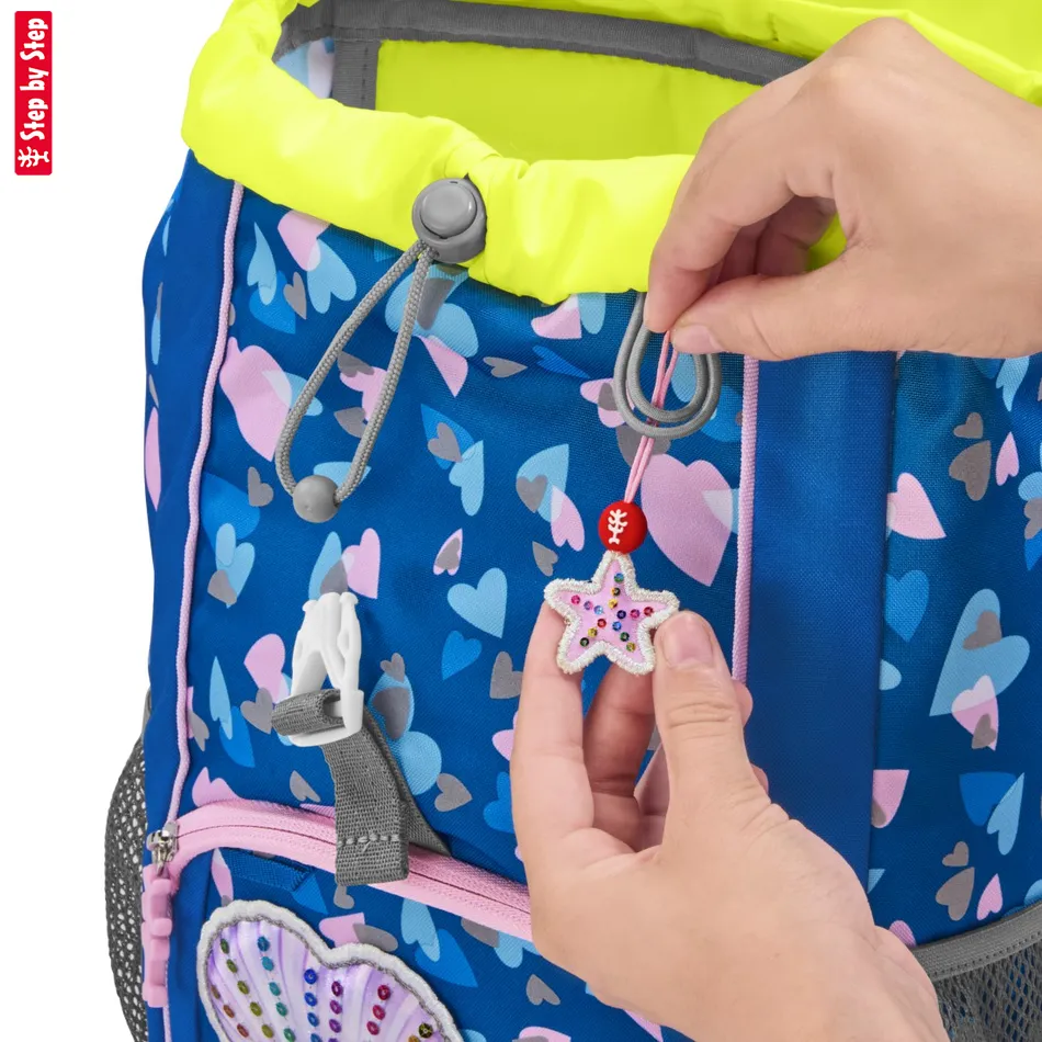 Detský ruksak Step by Step KID REFLECT, Sealshell Pearl