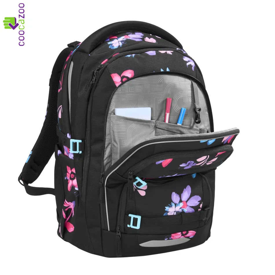 Školský batoh COOCAZOO PORTER, Floral Artnight, AGR certifikát