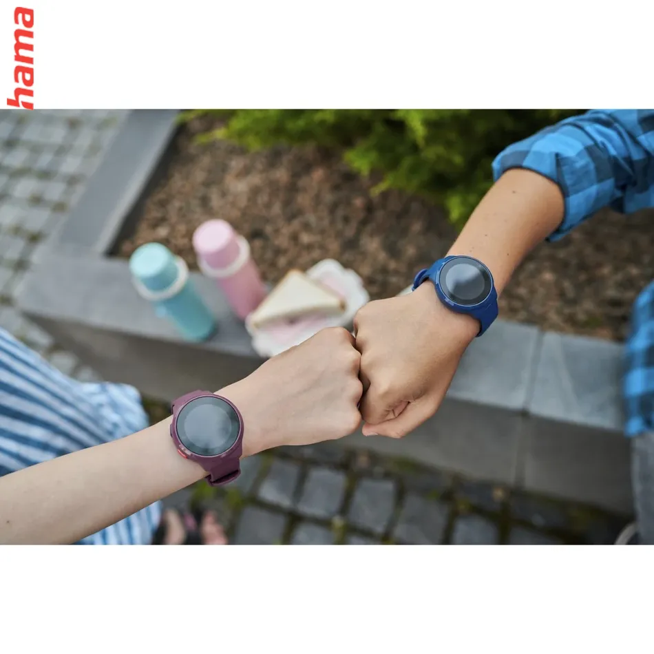Detské smart hodinky, SIM, GPS, SOS tlačidlo, hlasové/video hovory, čierne
