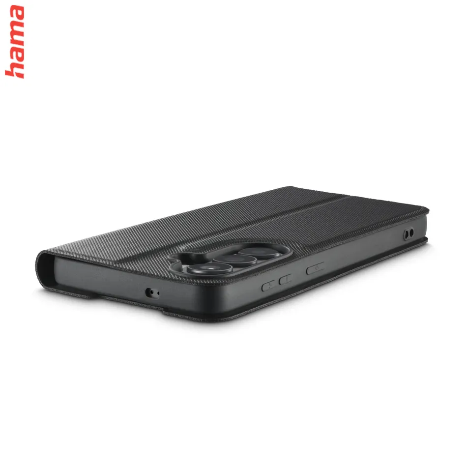 Hama knižkové puzdro na mobil Samsung Galaxy S26+ Daily Protect, čierne