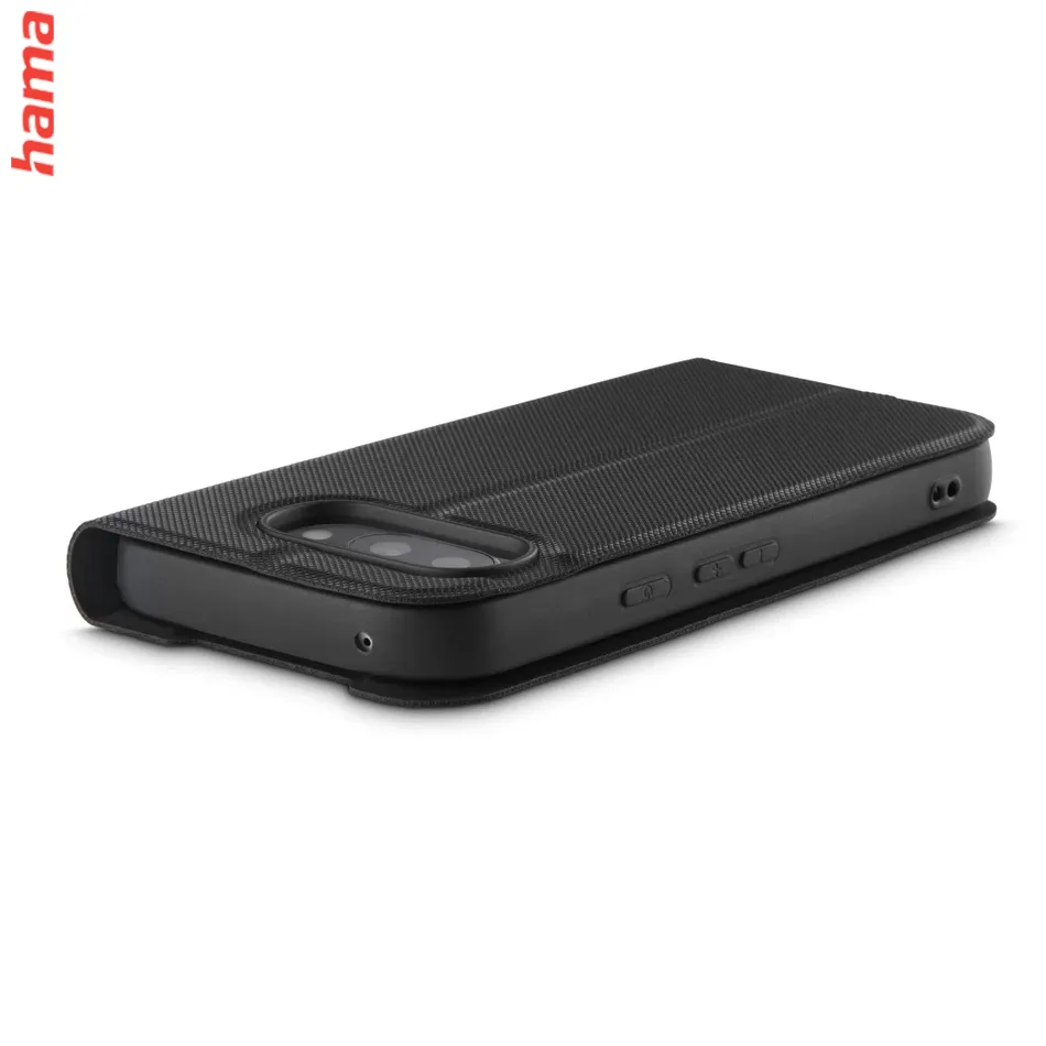 Hama čierny knižkový obal na Google Pixel 9a, Daily Protect