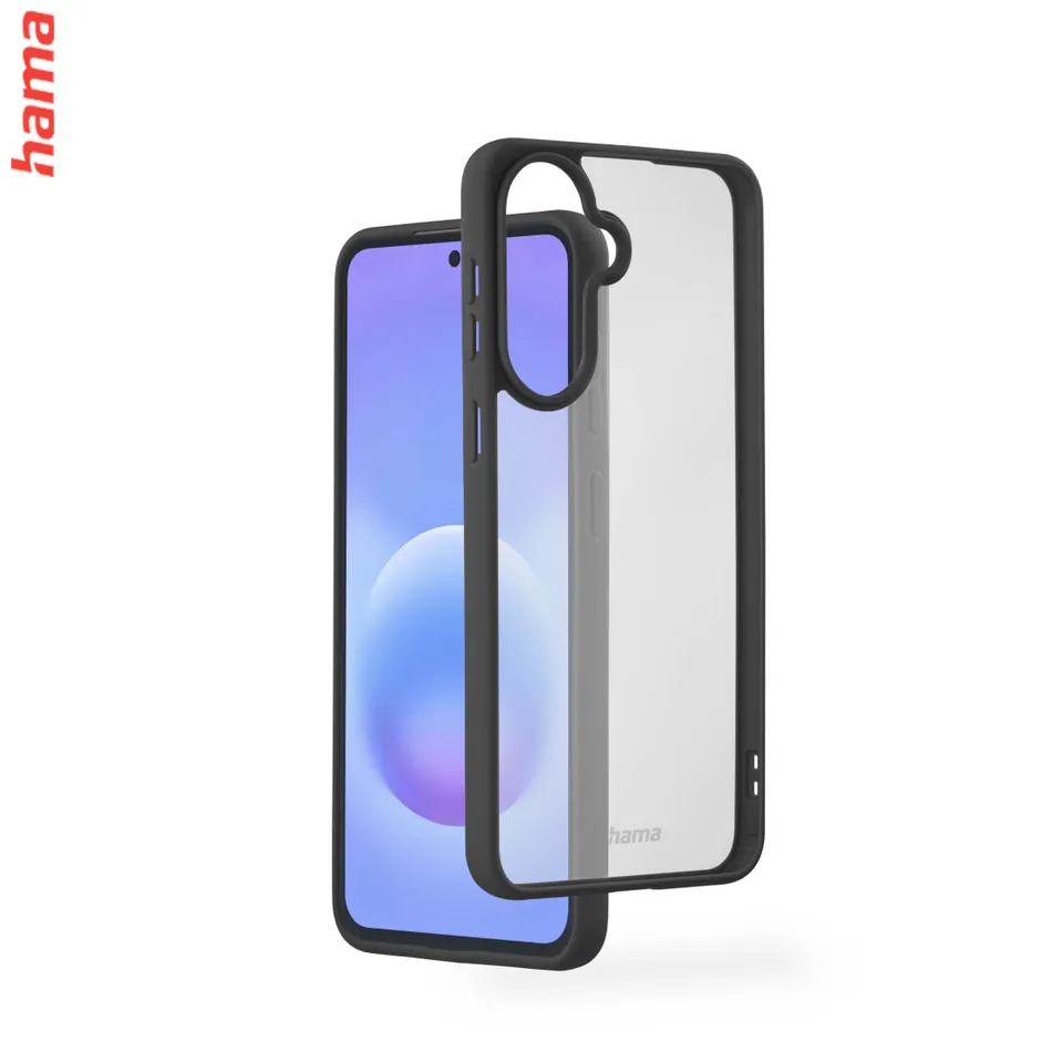 Hama čierne puzdro na Samsung Galaxy A57 5G, Frame Protect, s čiernym rámom