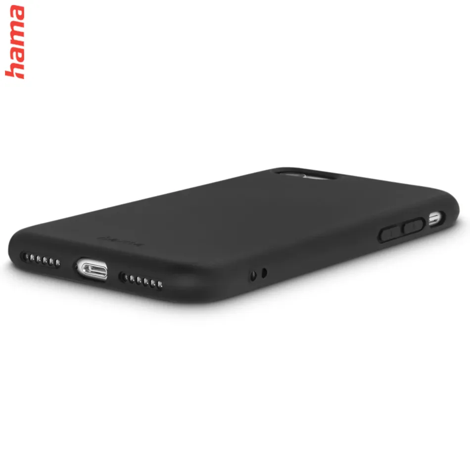 Hama čierny obal na iPhone 7, 8, SE 2020 a SE 2022, Fantastic Feel