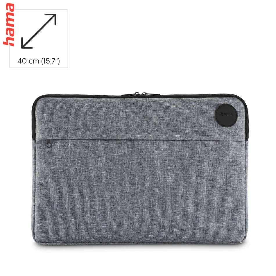 Hama obal na notebook Genua do 17,3 palca (44 cm), šedý