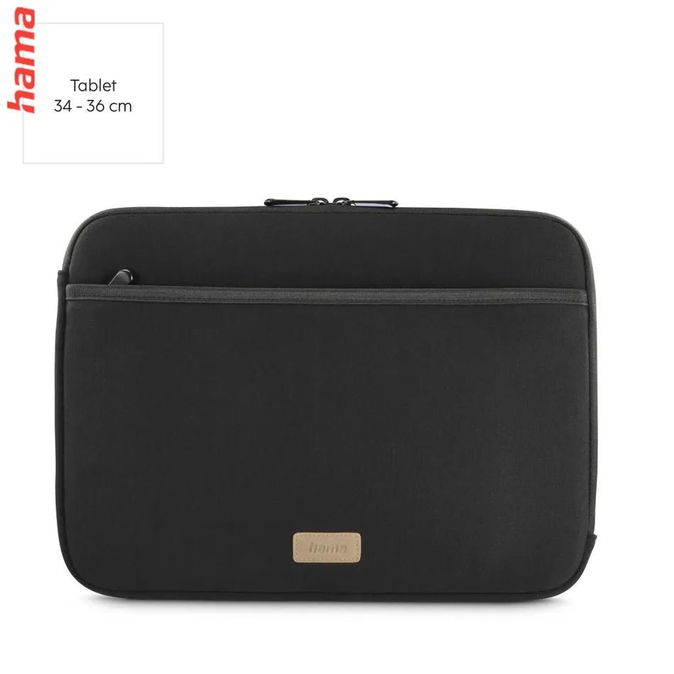 Hama Obal na notebook Jersey 34-36 cm (13,3 až 14,1 palca), čierny
