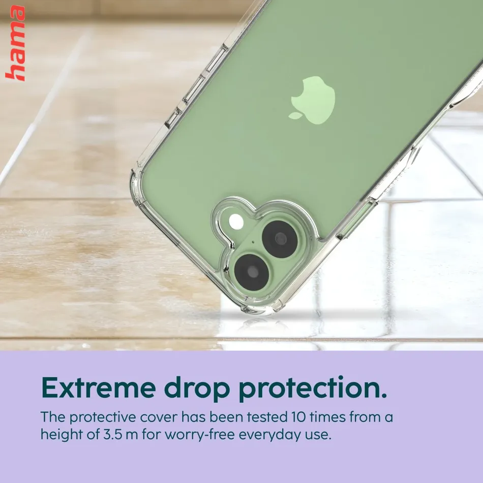 Hama Puzdro na mobil Extreme Protect pre iPhone 17, priehľadné