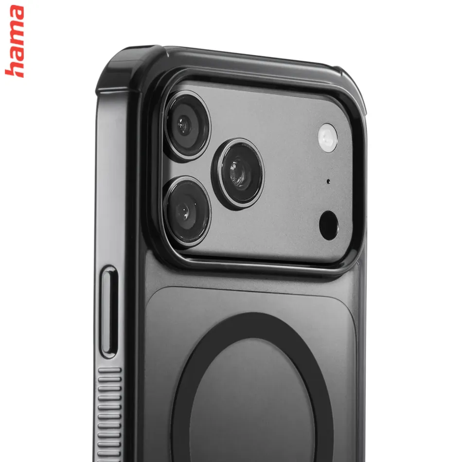 Hama Kryt na iPhone 17 Pro Max/18 Pro Max Extreme Protect, magnetický čierny