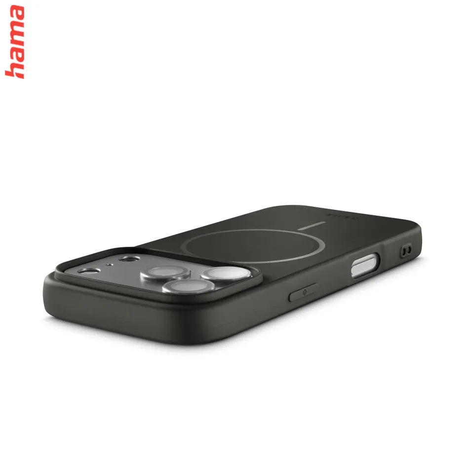 Hama Kryt na iPhone 17 Pro Max/18 Pro Max Fantastic Feel, magnetický čierny