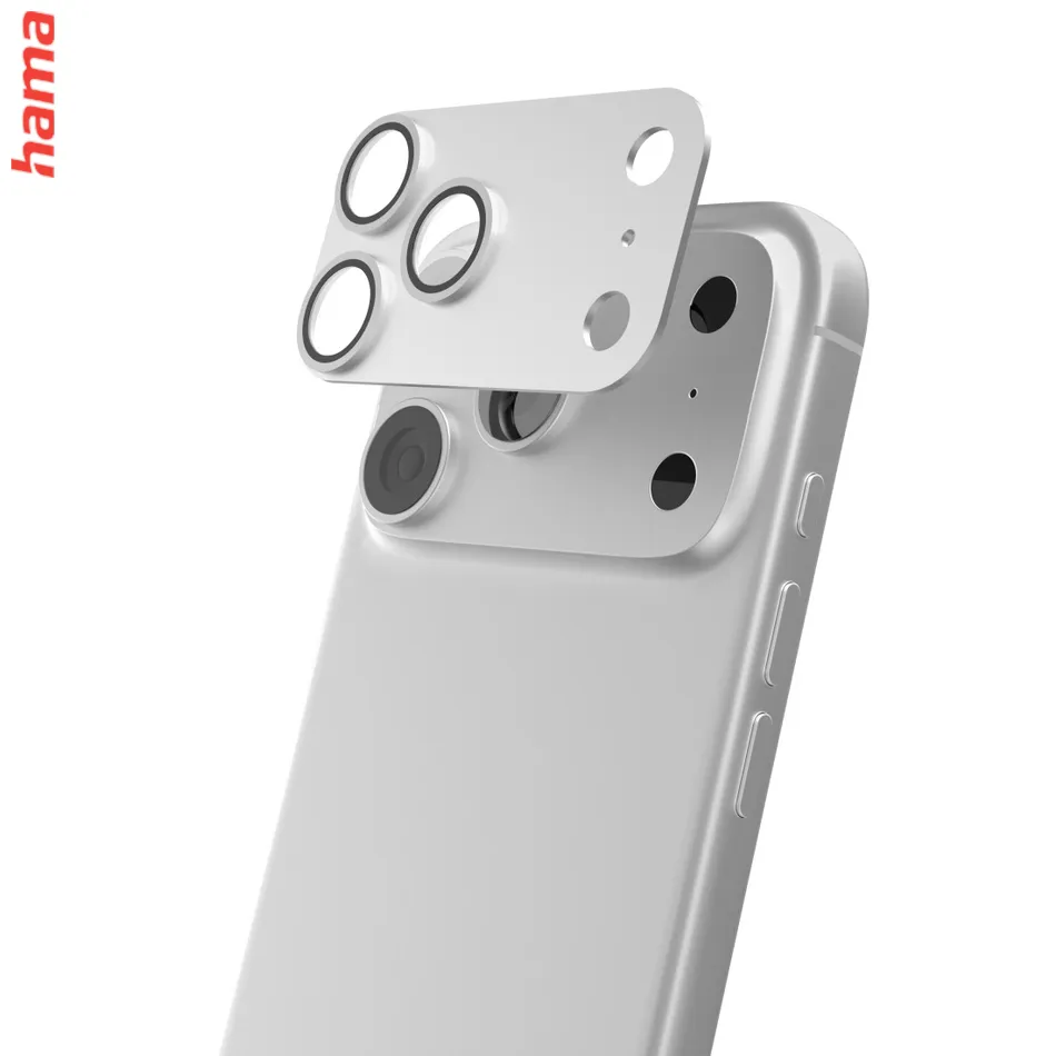 Hama Ochranné sklo na fotoaparát iPhone 18 Pro Cam Protect Pro, strieborné