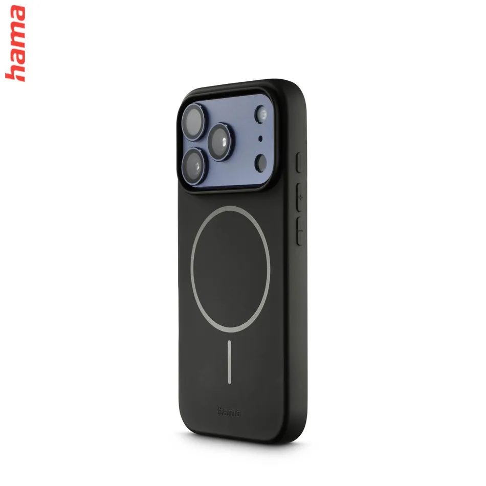 Hama Fantastic Feel kryt na iPhone 17 Pro a 18 Pro, magnetický, čierny