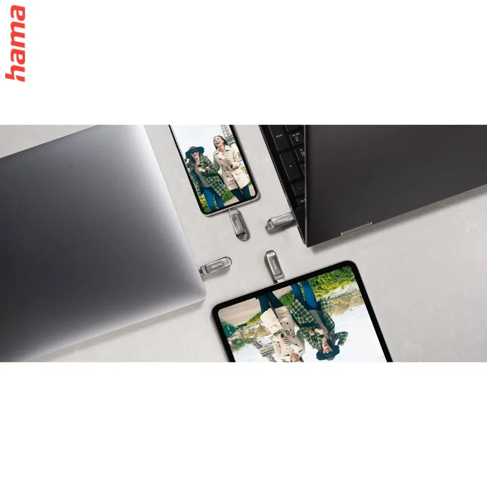 SanDisk Ultra Dual Drive Luxe USB kľúč 2 TB, USB-C a USB-A, 400 MB/s