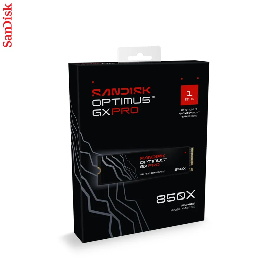 SanDisk Optimus GX PRO 850X 1 TB, interný NVMe SSD disk M.2, PCIe 4.0