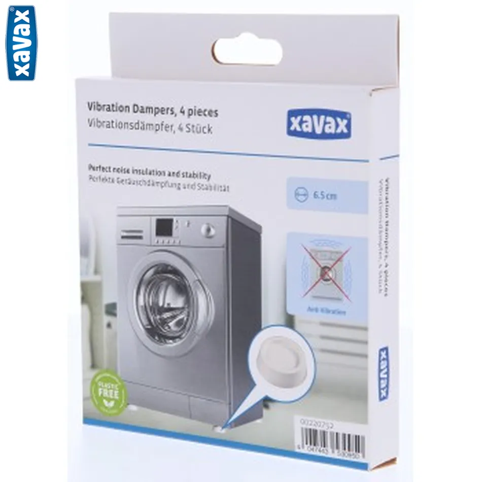 Xavax tlmiče otrasov a vibrácií pre práčky, sušičky, umývačky, 4 ks  