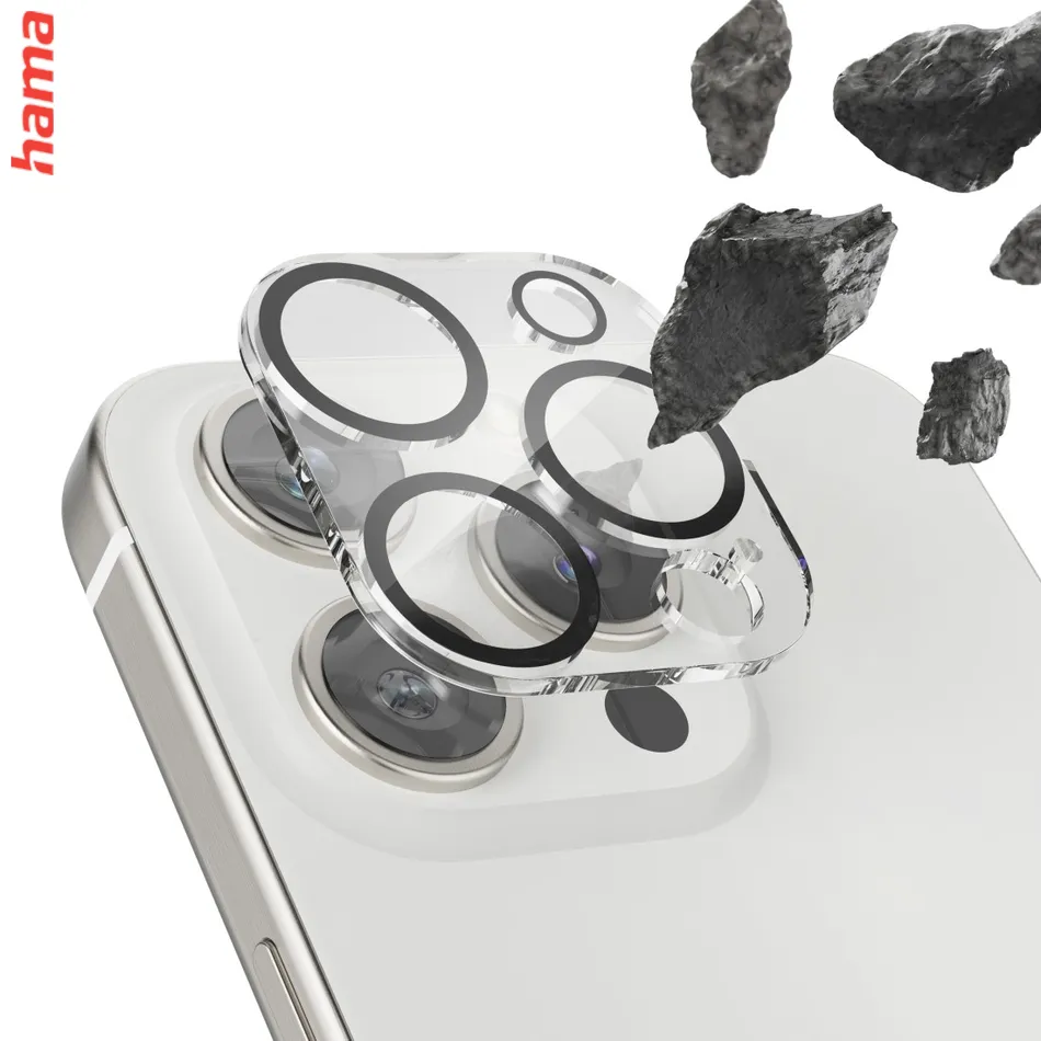 Hama Cam Protect, ochranné sklo na fotoaparát iPhone 16e  