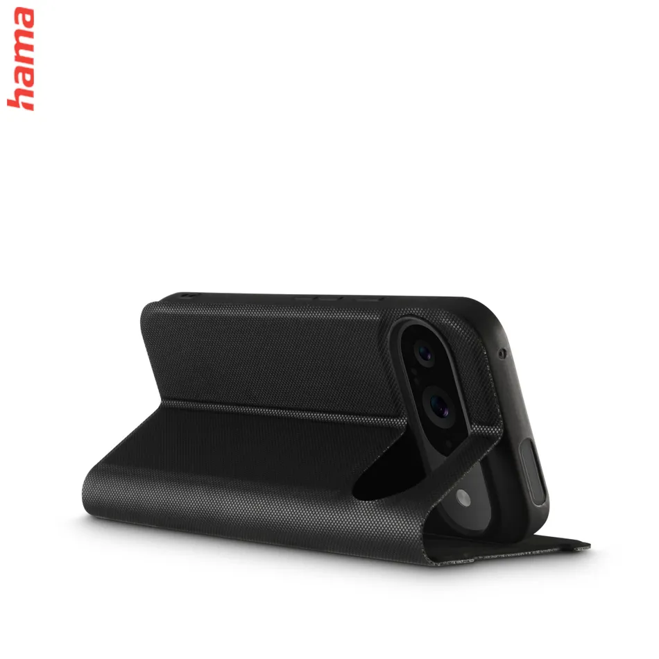 Hama čierne peňaženkové puzdro na mobil Google Pixel 10 a 10 Pro, Daily Protect