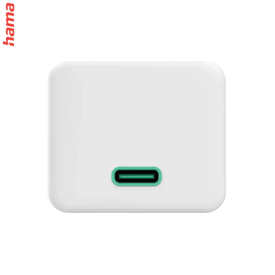 Hama rýchlonabíjačka na mobil USB-C 20 W s káblom 1 m, biela