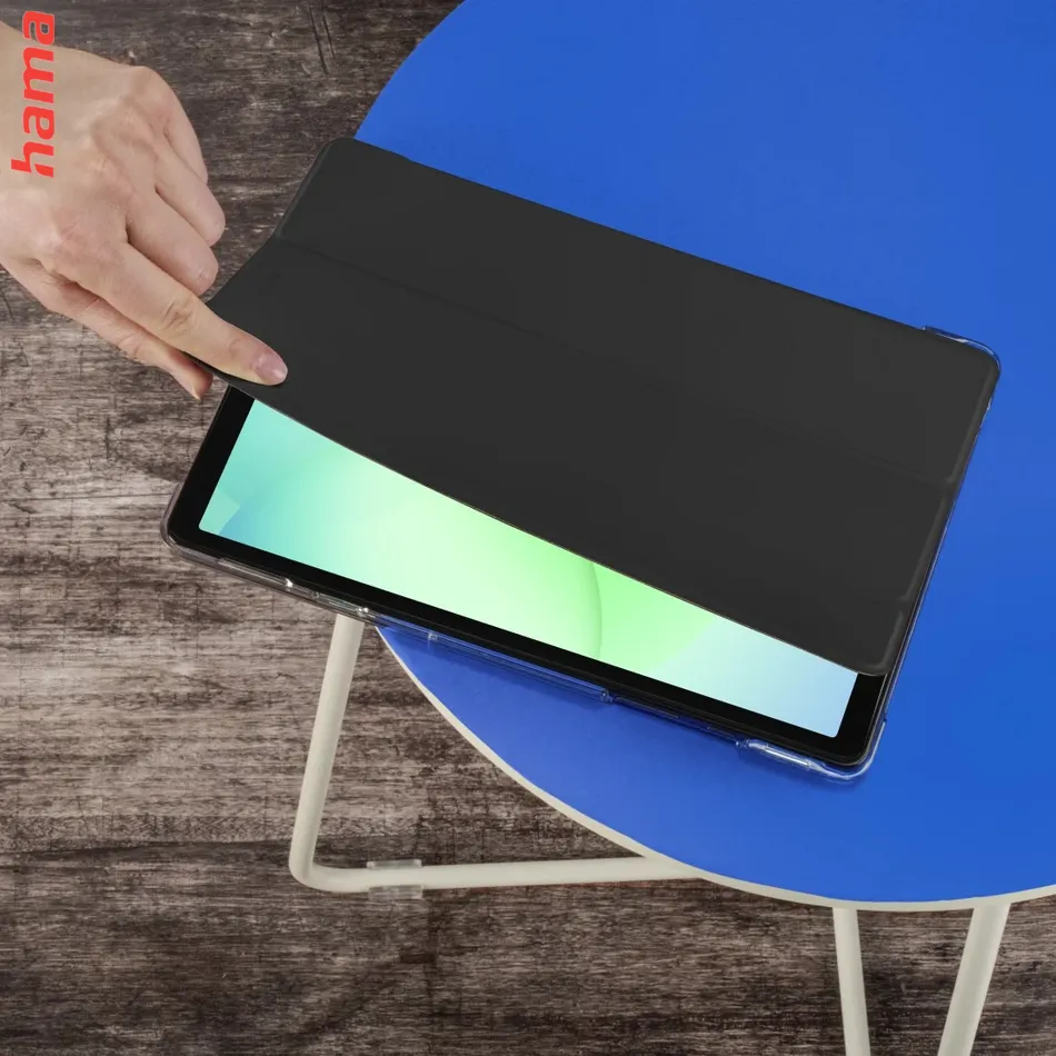 Hama Fold Clear puzdro na tablet Samsung Galaxy Tab A11 8,7 palca, čierne