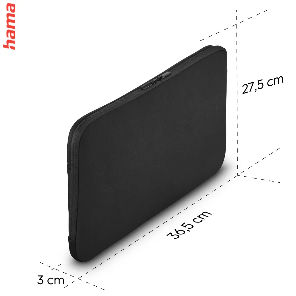 Hama Obal na notebook Protection do 36 cm (14,1 palca), čierny