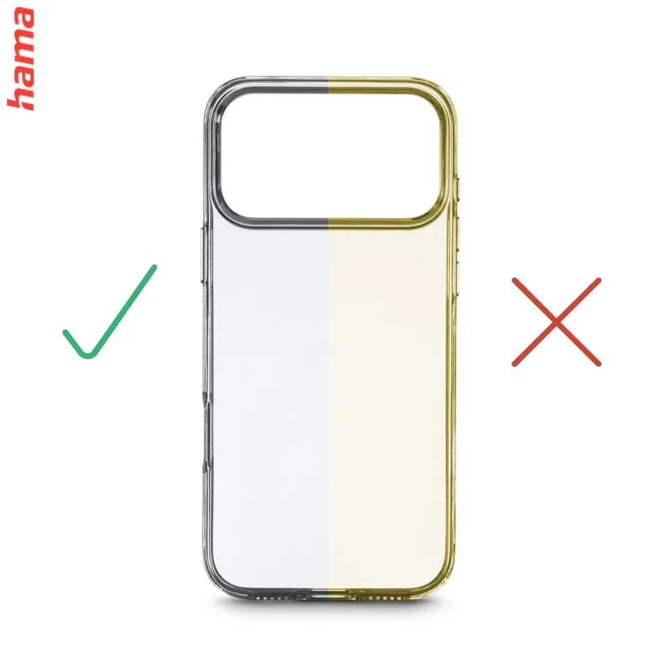 Hama Kryt na iPhone 17 Pro Max/18 Pro Max Always Clear, nezažltne