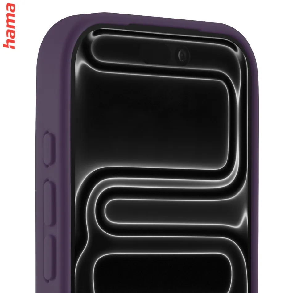 Hama Kryt na iPhone 17 Pro Max/18 Pro Max Frame Protect, tmavočervený rám