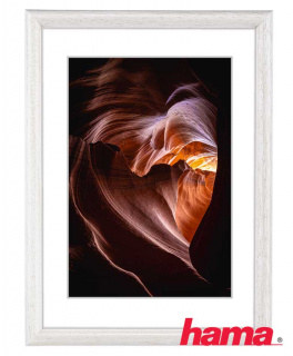 Drevený rámček 13x18 cm Phoenix biely