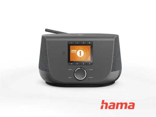 Hama internetové rádio DIR3300SBT čierne 