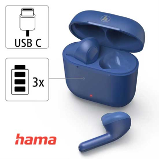 Hama Bluetooth slúchadlá Freedom Light modré