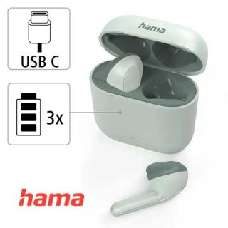 Hama Bluetooth slúchadlá Freedom Light zelené