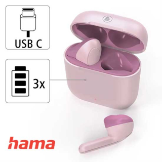 Hama Bluetooth slúchadlá Freedom Light ružové
