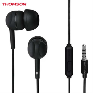 Thomson slúchadlá s mikrofónom EAR3005 čierne