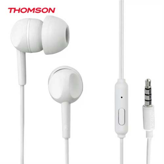 Thomson slúchadlá s mikrofónom EAR3005 biele