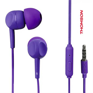 Thomson slúchadlá s mikrofónom EAR3005 fialové
