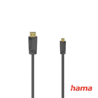 Hama micro HDMI kábel High Speed 4K 1,5 m