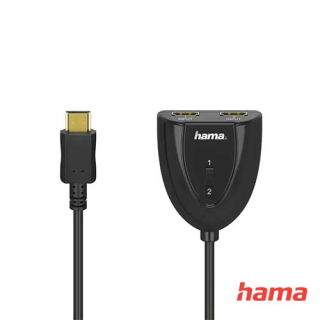 Hama HDMI prepínač 2x1 mechanický