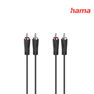 Hama audio kábel 2 cinch 5 m stereo