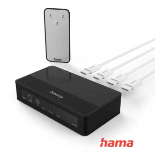 Hama HDMI 4K prepínač 3x1 3 vstupy