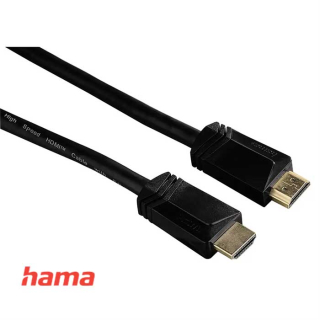 Hama HDMI kábel vidlica - vidlica pozlátený 3* 5 m