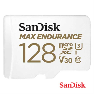 SanDisk MAX ENDURANCE microSDHC Card s adaptérem 128 GB