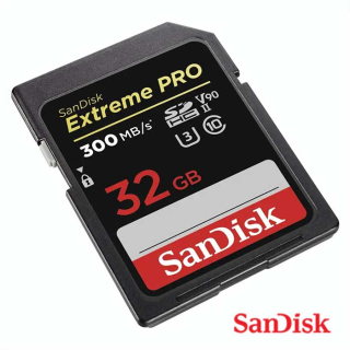 SanDisk Extreme PRO SDHC UHS-II 32 GB 300 MB/s
