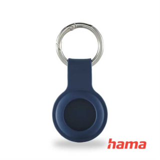 Apple AirTag puzdro ochrana silikónové modré Hama