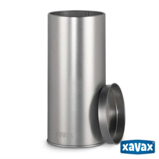 Xavax Barista dóza na kávové čajové kapsuly kovová strieborná
