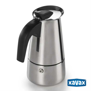 Xavax Barista moka kanvička (koťogo) na 4 šálky  200 ml ušľachtilá oceľ