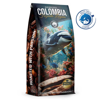 ZRNKOVÁ KÁVA  Blue Orca Fusion Colombia Fazenda Laguna 1 kg Arabica/Robusta (75/25 %)